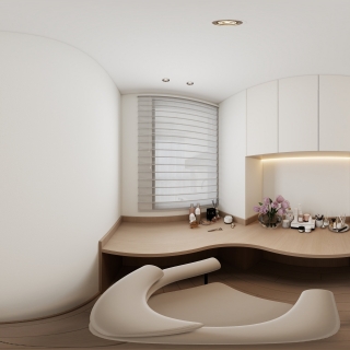 现代-主卧衣帽间