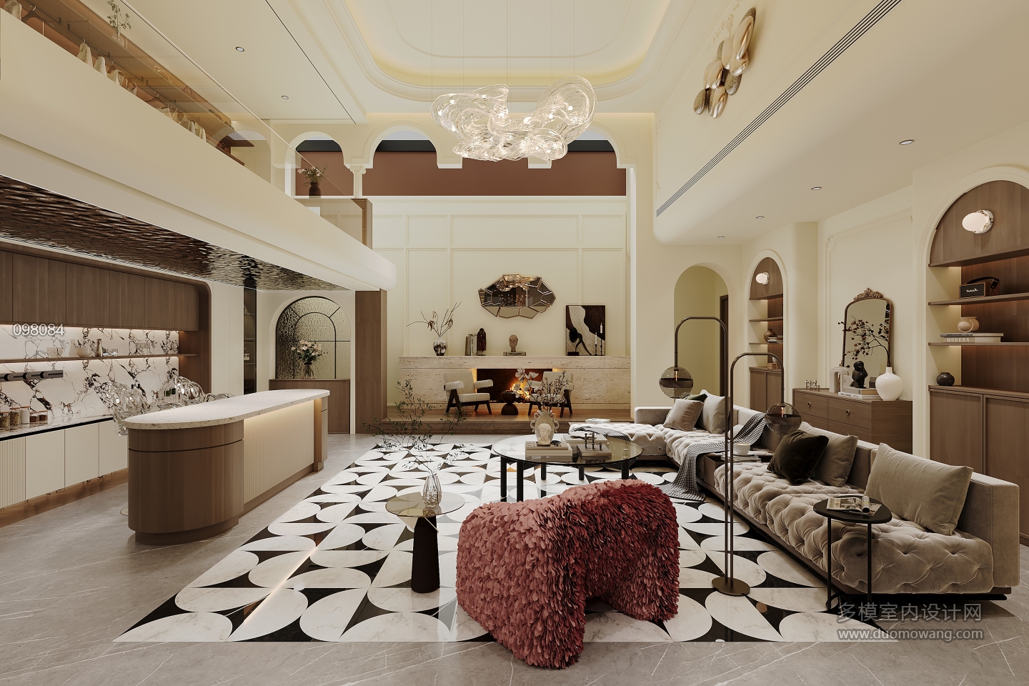 现代会客厅单张二