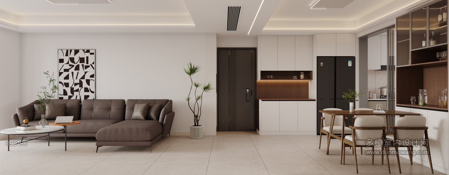 现代客餐厅特写B