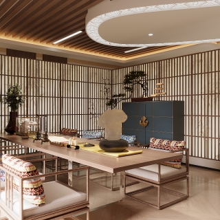 新中式养老书画区 (2)