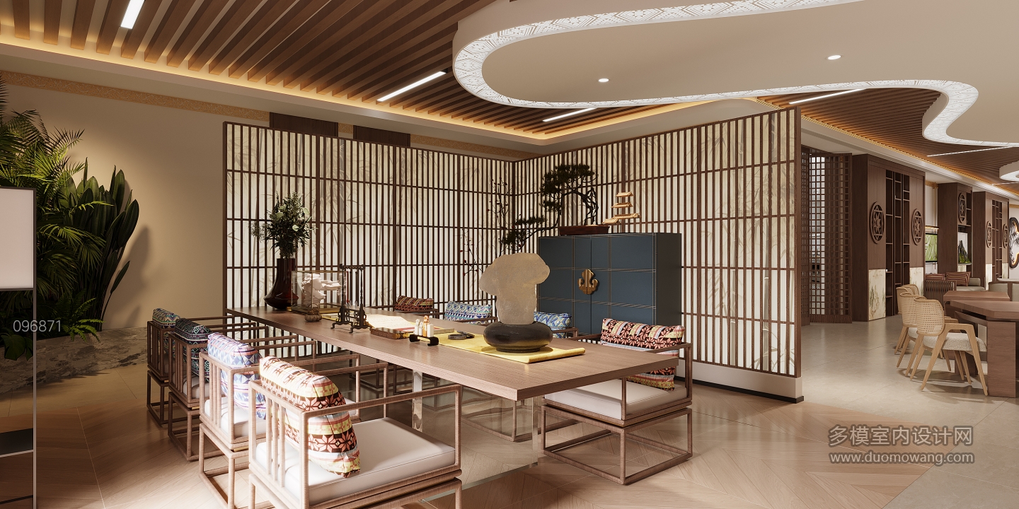 新中式养老书画区 (2)