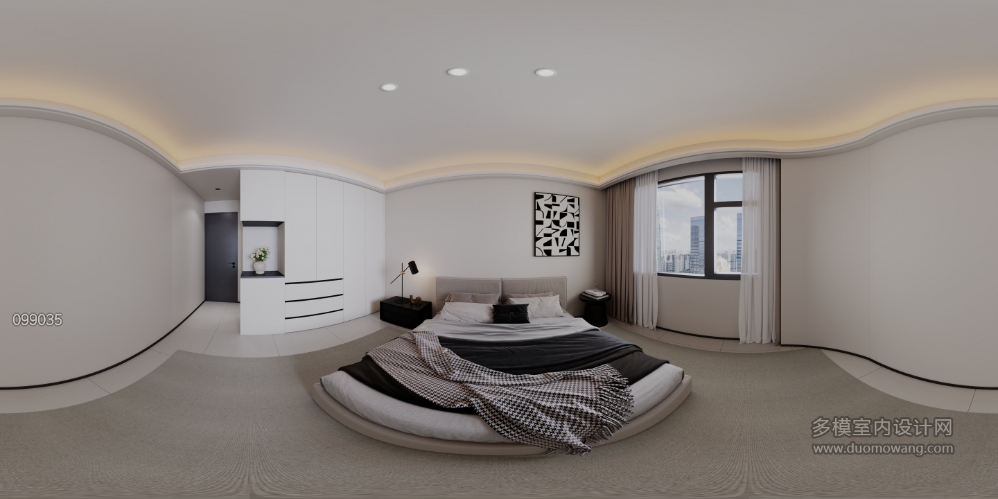 现代-主卧
