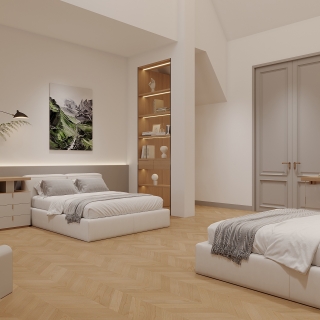 现代意式男孩房 (2)