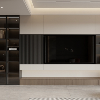 现代意式 客厅 单张1