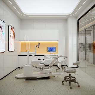 现代牙科诊所诊室