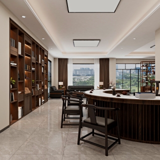 中式 药膳 办公室01