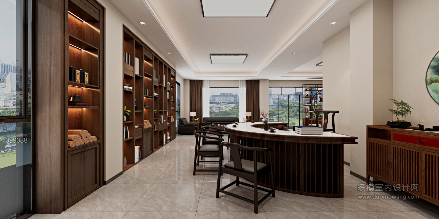 中式 药膳 办公室01