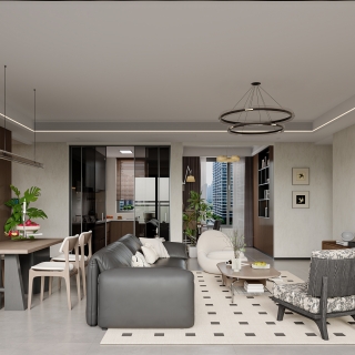 中古风 客厅静态1