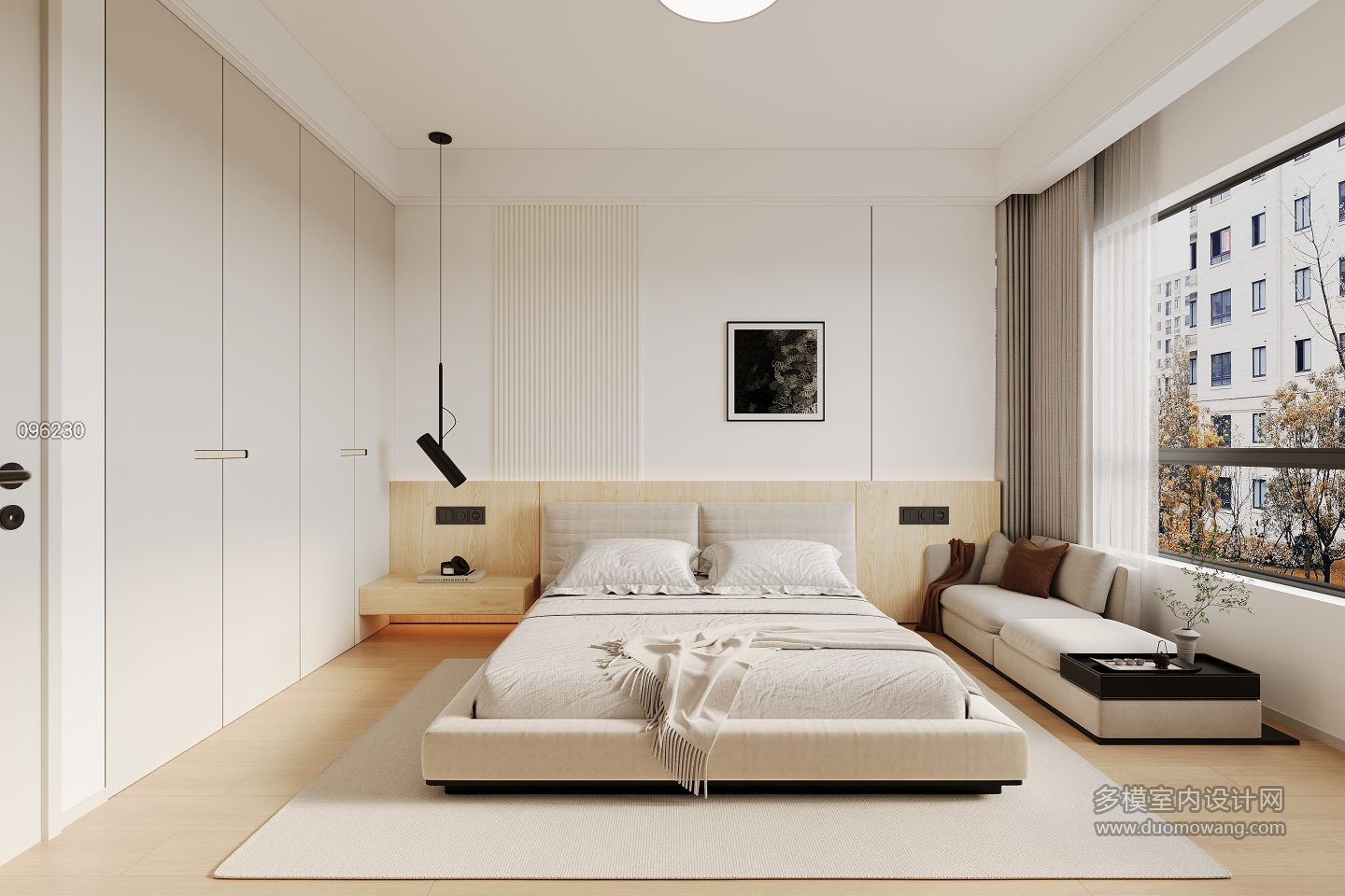 现代主卧单张