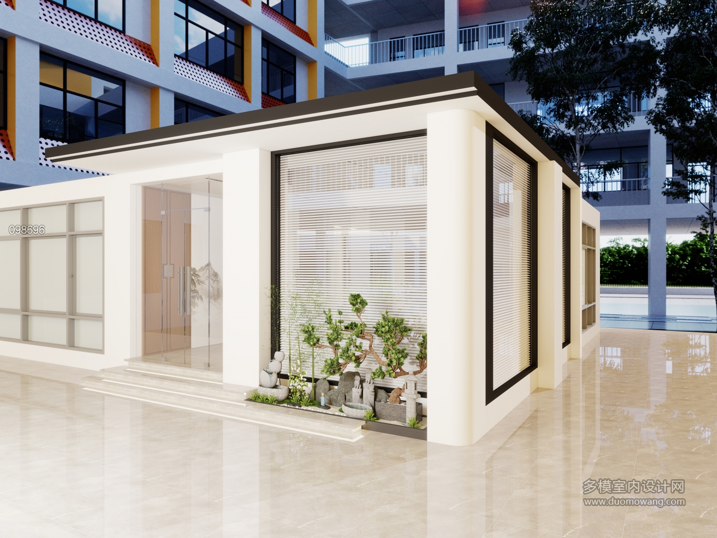 现代办公室门头