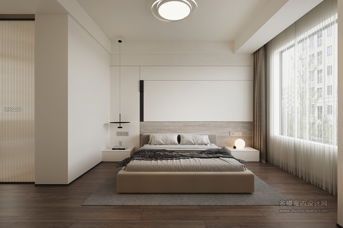 现代主卧单张