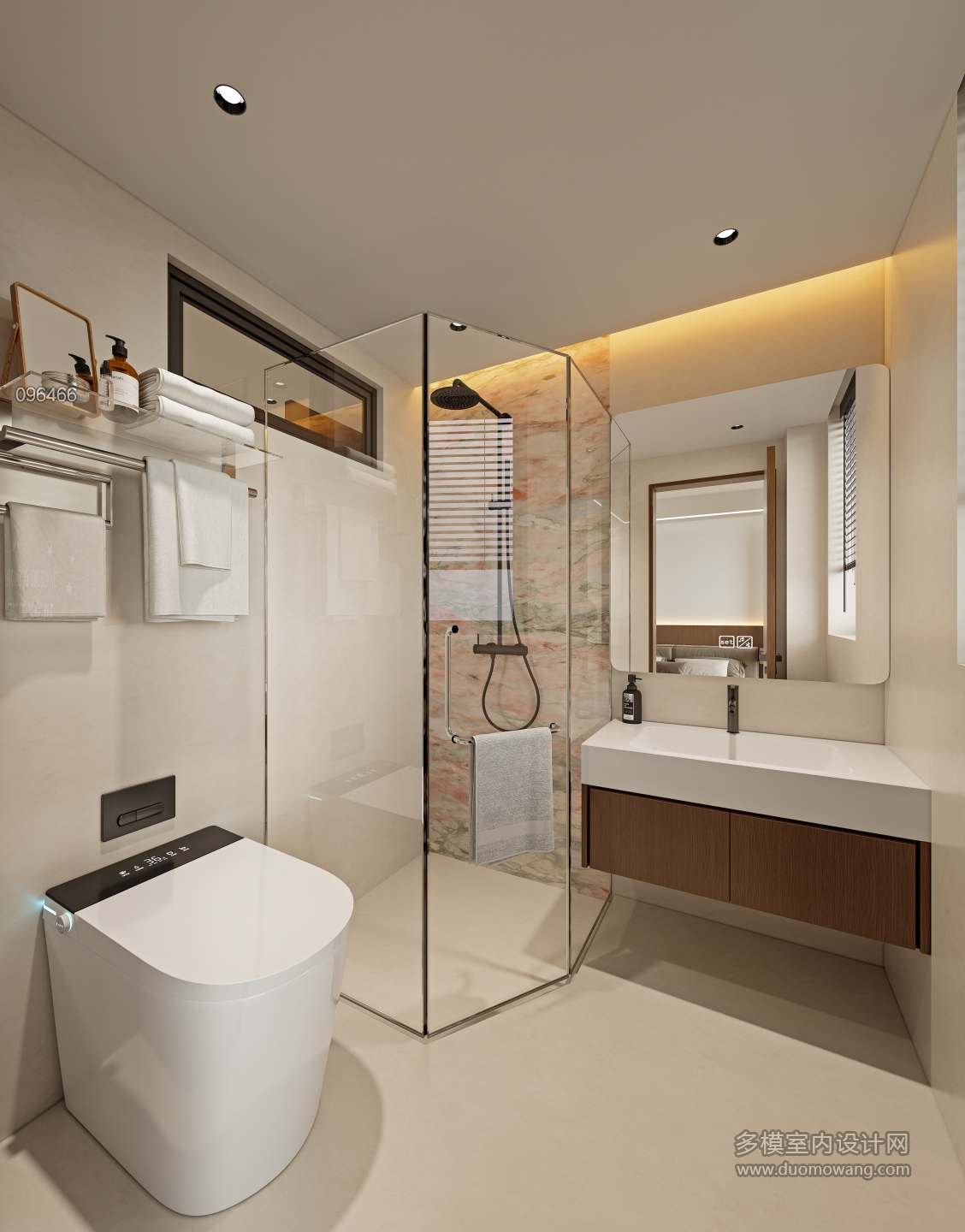 尚林花苑_卧室1卫生间001