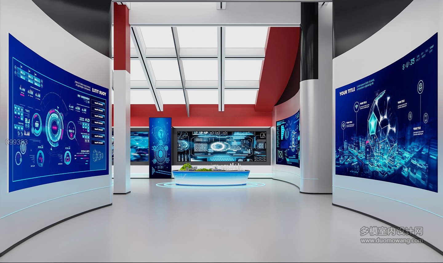 养猪场展厅_4_互动式灯光混合