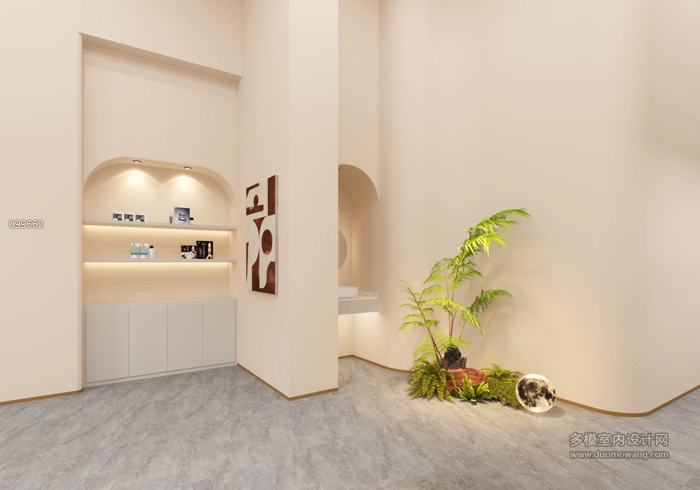 现代大厅单张001