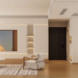 3法式奶油风电视面