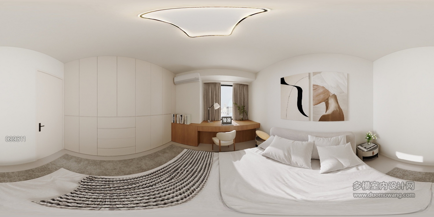 现代卧室3