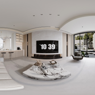 客厅360意式轻奢