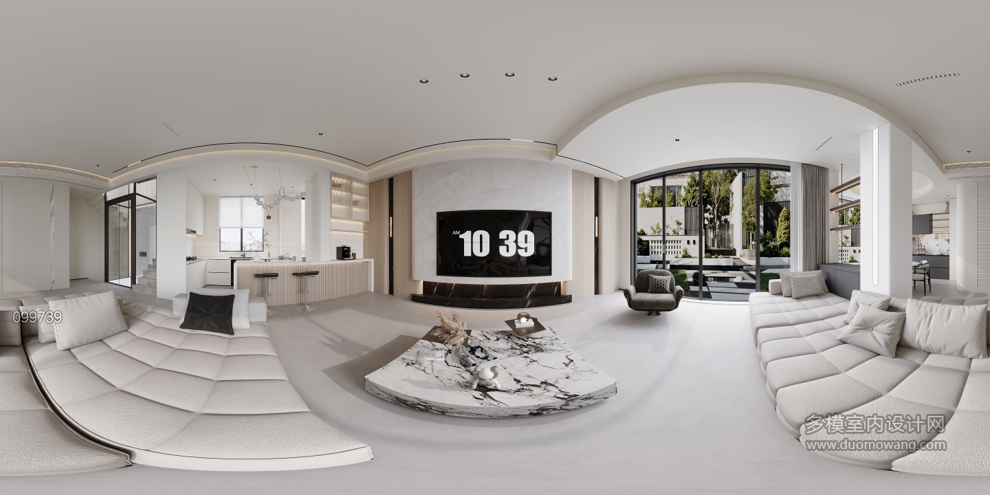 客厅360意式轻奢