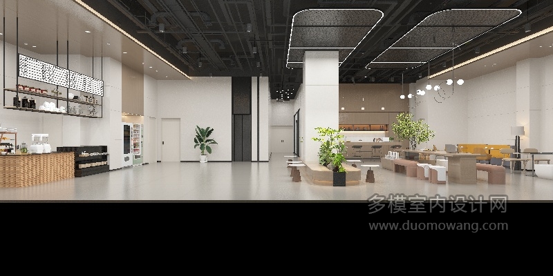 现代工装娱乐 餐饮 包房 健身 (12)