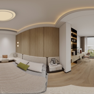 卧室_南次卧全景