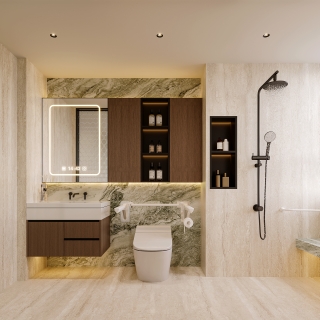 意式老人房卫生间