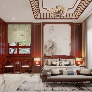中式卧室