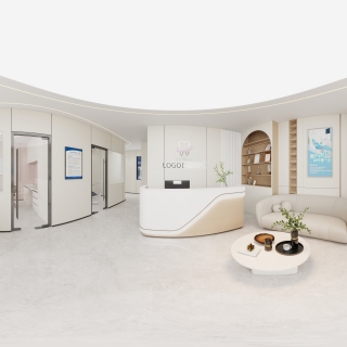 现代牙科诊所大厅