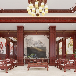 中式会客厅1
