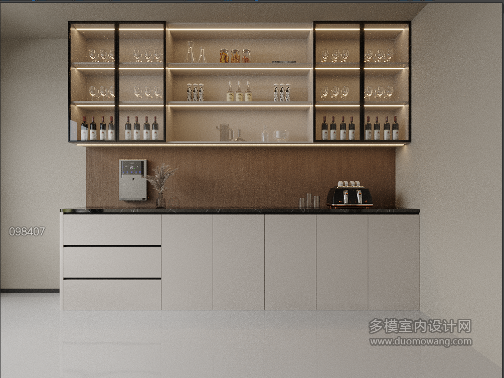 现代酒柜