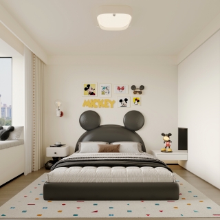 现代极简儿童房