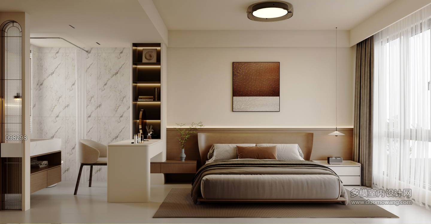 万能模板(2024)_单张主卧