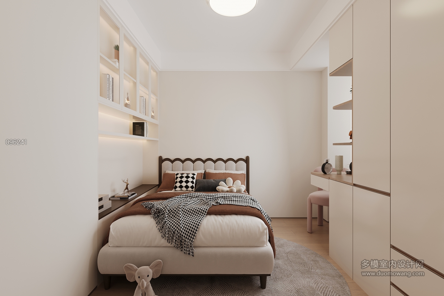 法式女孩房单张一