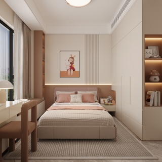 现代二楼女孩房