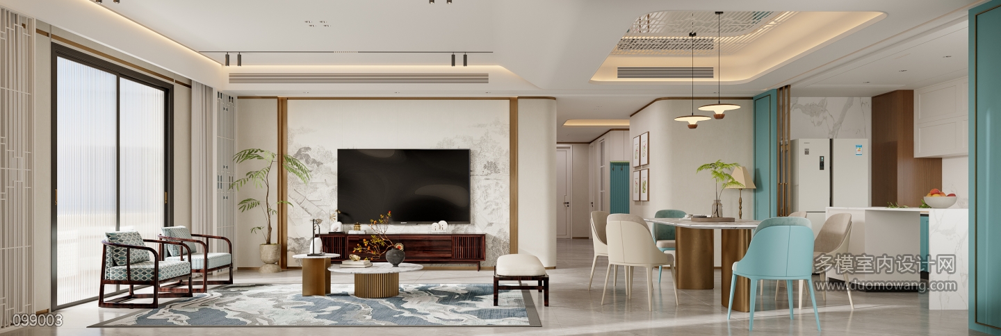 新中式电视背景