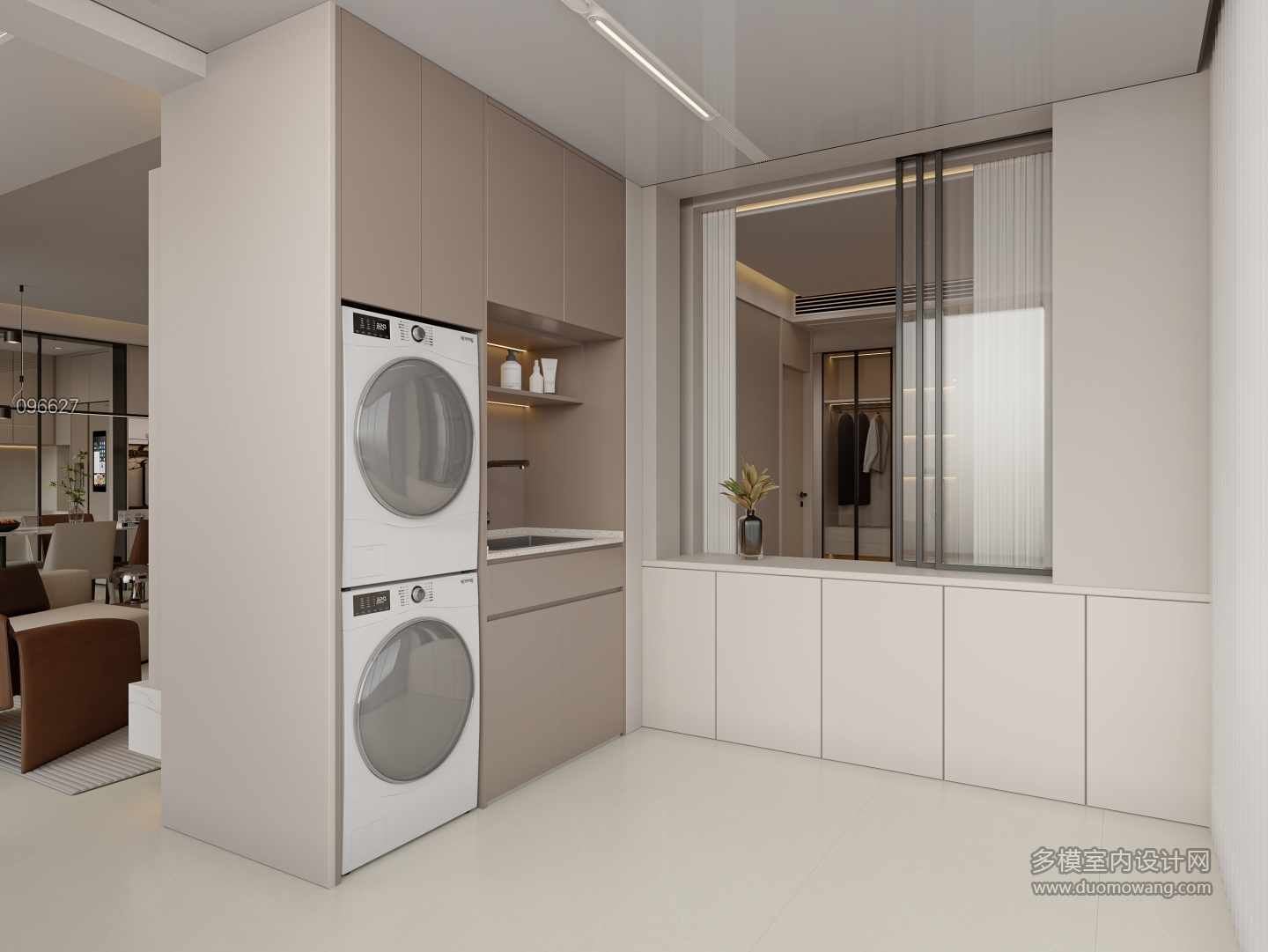 现代 洗衣房静态