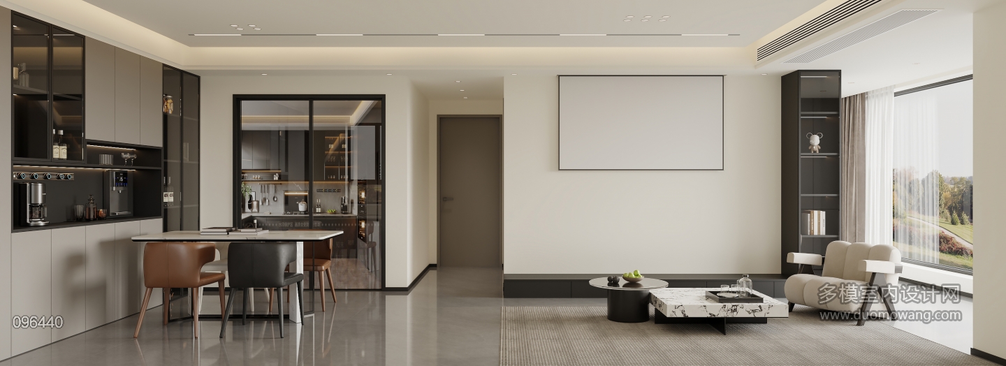 17-16-5 现代 客餐厅 单张2 新