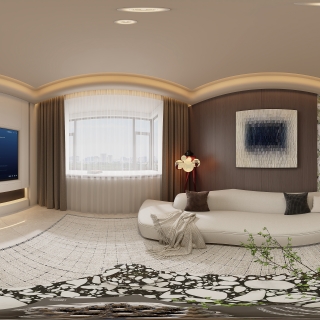 意式二楼起居室360