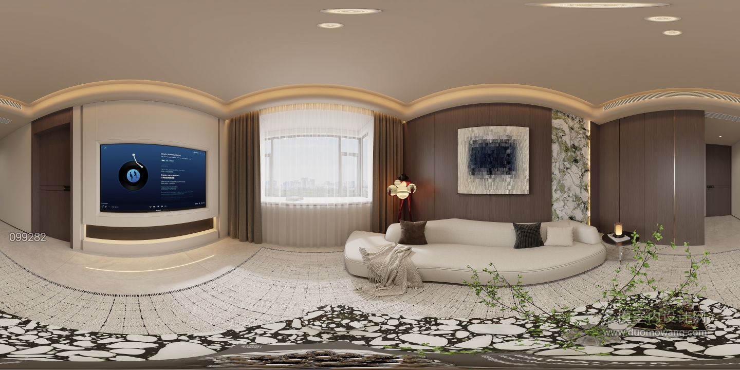 意式二楼起居室360