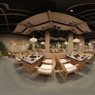 侘寂巴蜀串店全景1