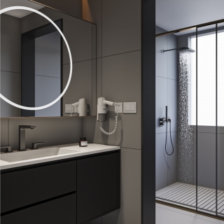 现代卫生间单张