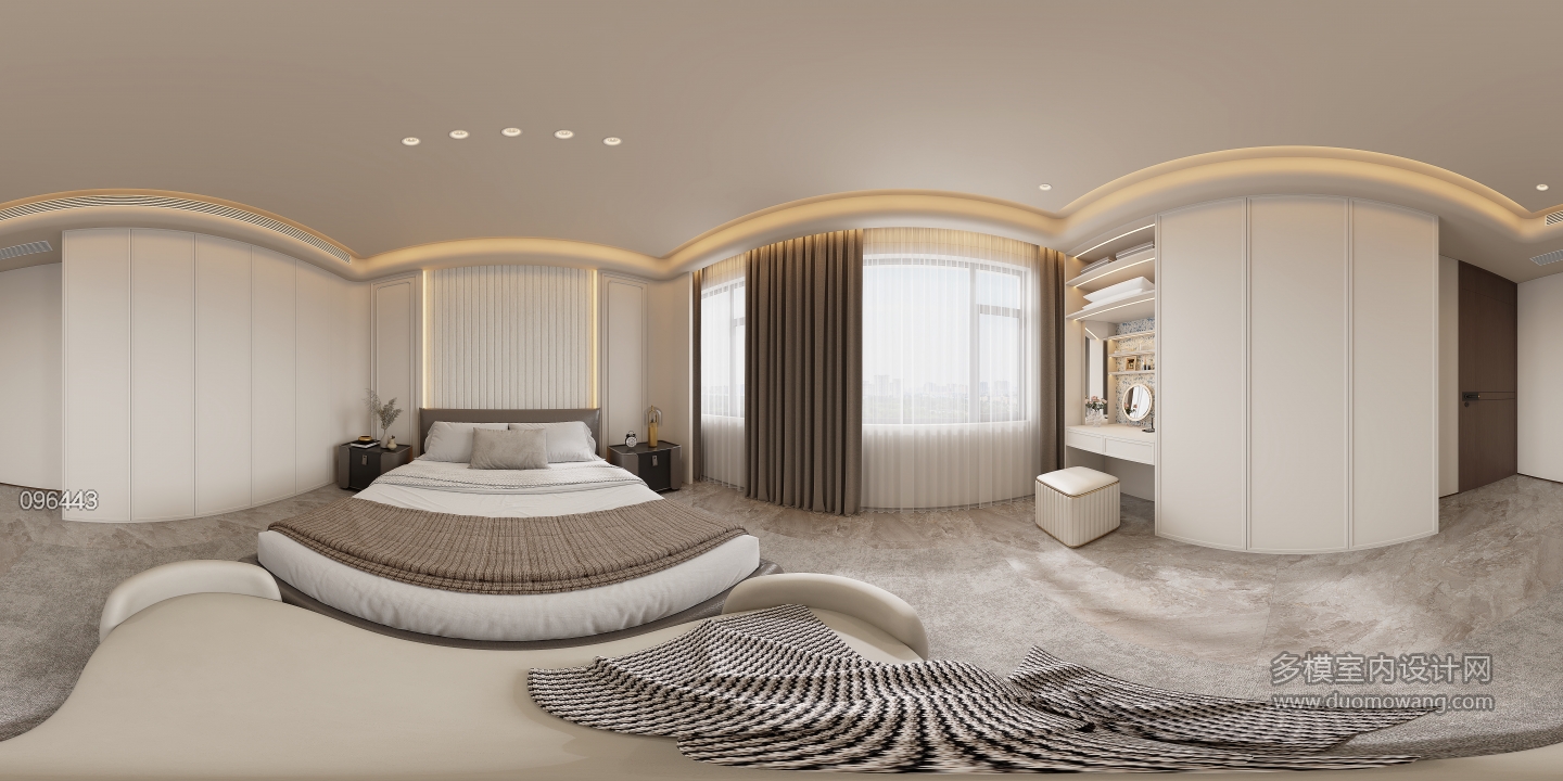 意式二楼主卧360