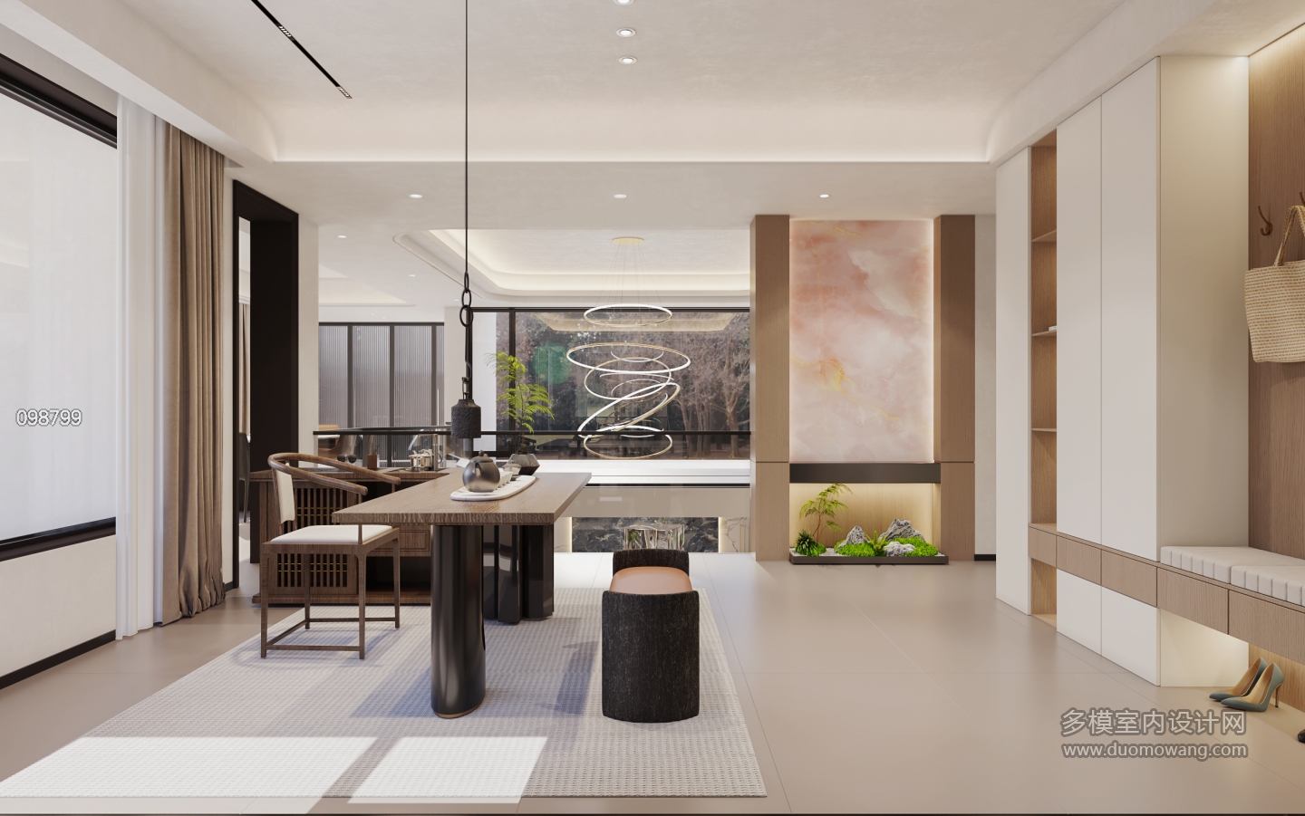 8现代一楼玄关区单张一