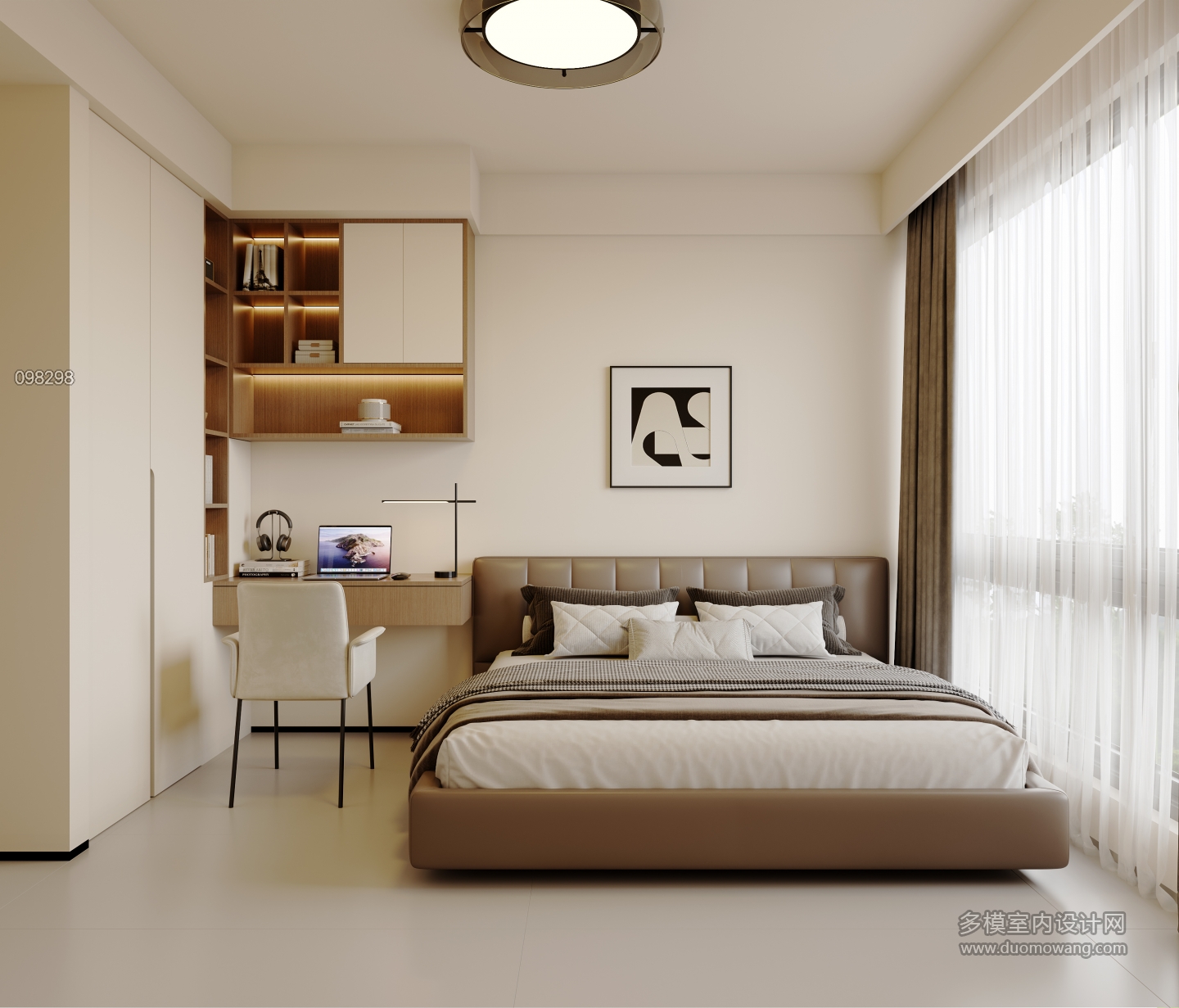 万能模板(2024)_单张次卧