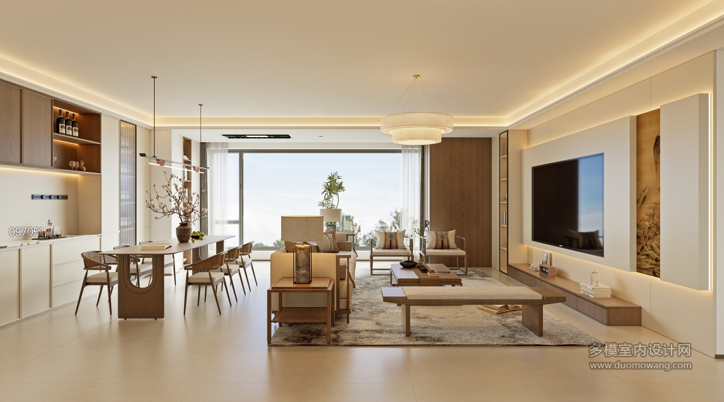 湖光映宋氏美学_客厅002 拷贝