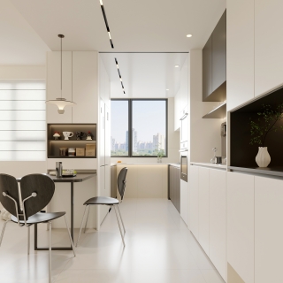 现代极简餐厨