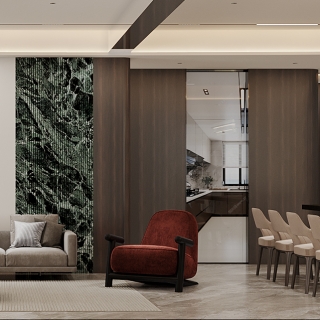 现代-客厅特写1