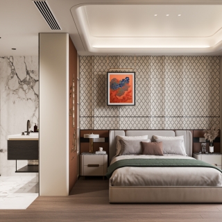 现代儿子房特写