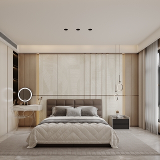 现代-主卧特写