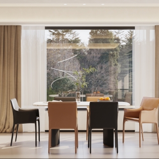 10现代一楼餐厅单张