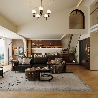 现代客餐厅单张一